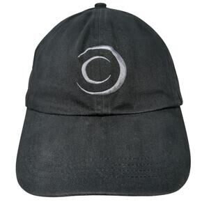 Falcon Headwear Strapback Baseball Cap Black One Size Adjustable Embroidered